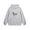 Aelfric Eden Cartoon Dog Hoodie Couple Hooded Sweatshirt Long Sleeve Pullover Oversized Hoodies 2026 Outfits
