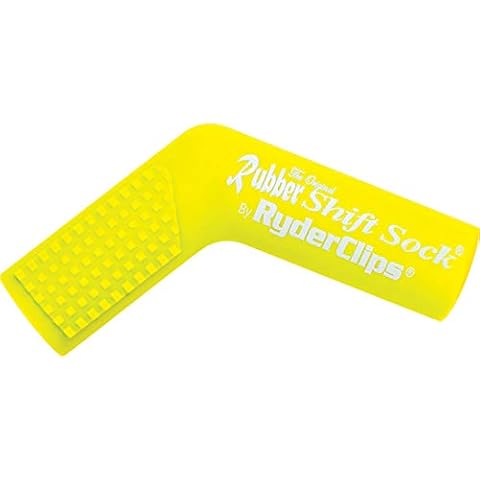 Ryder Clips Rubber Shift Sock (YELLOW) Cover