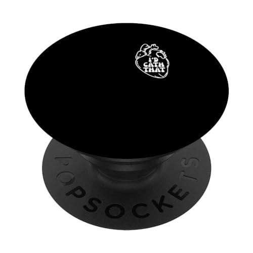 I'd Cath That Cardiac Nurse Cardiología Enfermería Cardiólogo PopSockets PopGrip Intercambiable