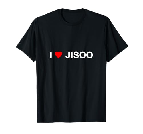 Me encanta JISOO Camiseta
