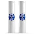 Hydronix SDC-25-1005 Whole House RO Reverse Osmosis Sediment Water Filter Cartridge 2.5" x 10" - 5 Micron (2 Pack)