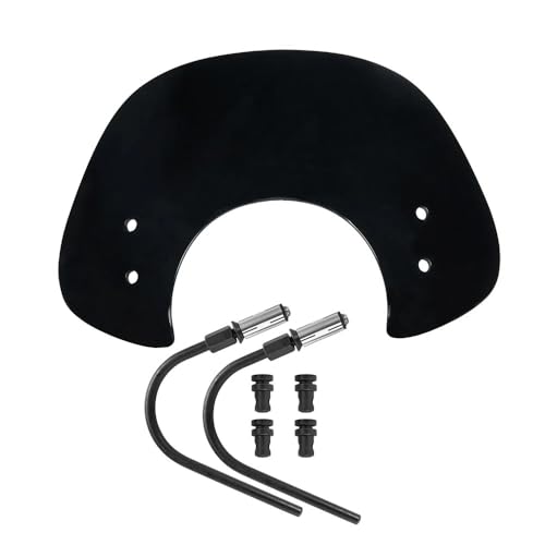 Pare-Brise Accessoires Moto Réglable pour Rouler Confortablement en Ville et sur Route