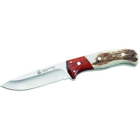 Puma IP Gürtelmesser, Stahl AN.58, Hirschhorn-Rosewood Griff Cover