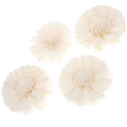Difusor de flores secas natural 4 piezas para aceites esenciales miniatura 1