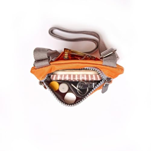 Image of ORI LONDON Crossbody Bag - Chunky Zip, Adjustable Strap, & Multi Pockets for Mobile Phones, Cards & More - Chelsea