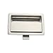 Stainless Steel Square Flat Box Lock Industrial Electrical Cabinet Door Toolbox Embedded Panel Lock 1Pcs