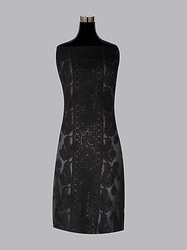 Image of Ada Hand Embroidered Lucknowi Chikankari Unstitched Georgette Salwar Suit with Dupatta for Women - Dress Material 3990