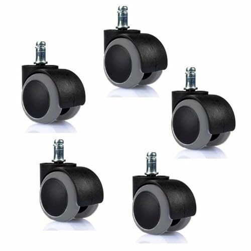 for 5 Pcs Replacement Swivel Office Chair Casters Universal Fit Set of 5