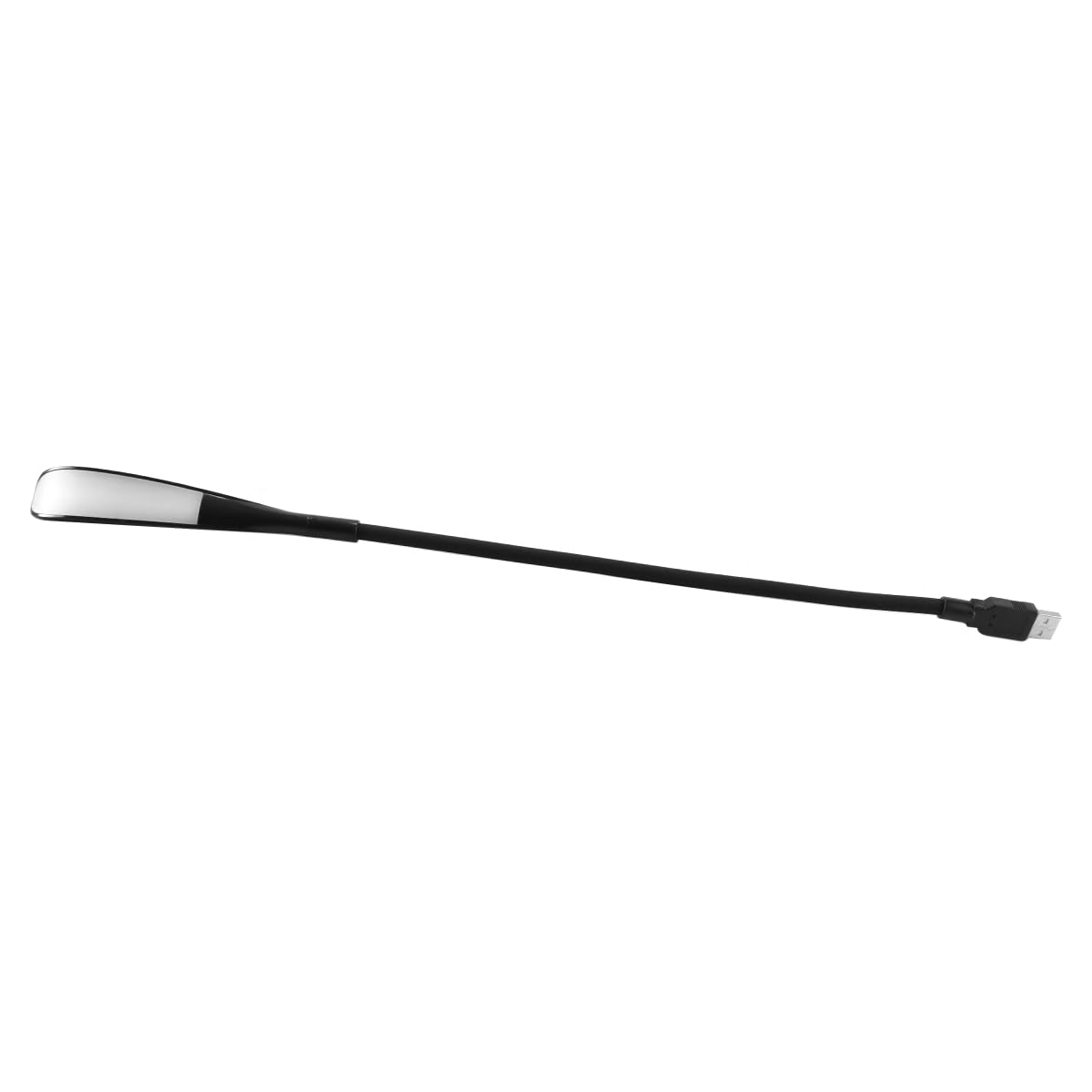Dimmable USB Mini Reading Lamp, for Laptop, Flexible Keyboard Light for Computer, 3-Level Adjustable Brightness, USB Light, Black — view 3
