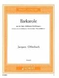 Barkarole: de l'opera 