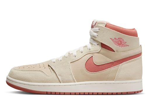 Mens Jordan1 Zoom Air CMFT 2 Sail-Terra Blush-Burnt Sunrise (DV1307 102) - 9.5, DV1307-102