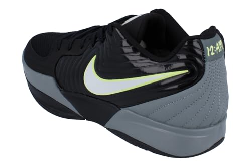 Nike Ja 2 Basketball Shoes (FD7328-001, Black/Light Smoke Grey/Light Lemon Twist/Phantom)2