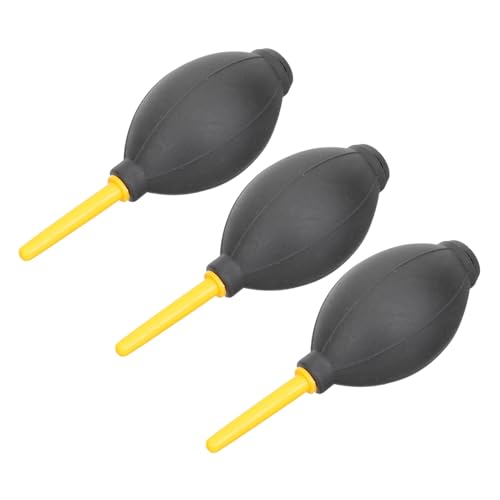 LIGIGWASH 3個 カメラレンズブロワー 素材耐久性 エアダスター機能付き エルゴノミックグリップ採用 バックフロー防止バルブ搭載 デジタル機