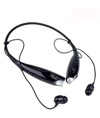 Hitage HBS-730 Wireless Bluetooth In Ear Neckband Headphone with Mic (Black)