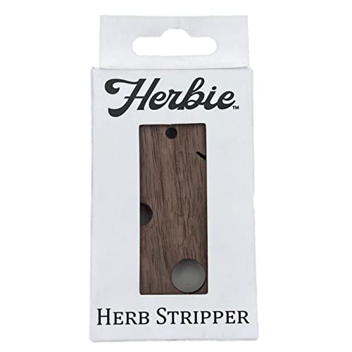 "Herbie" The Wooden Herb Stripping Tool, Cooking With Fresh And Organic Parsley, Kale, Rosemary, Cilantro, Basil, Mint, Dill, Lettuce, And So Much More #TOP2