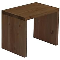 Amazon｜WOODPRO コの字 ラック 幅36cm 高さ25cm 奥行25cm マロン色