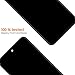 Original Inner Foldable for Samsung Galaxy Z Flip5 Screen Replacement for Samsung Z Flip 5 LCD Display SM-F731B SM-F731U LCD Digitizer Touch Screen Assembly Repair Part with Frame (Black)