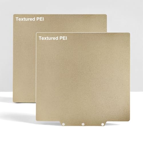 Build Plate for Adventurer 5M/5M Pro/AD5X Double Sided (Double Sided Textured PEI (Gold))