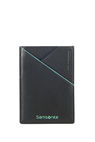 Preisvergleich Produktbild SAMSONITE Card - Multi Creditcard Kreditkartenhülle, 10 cm, Black / Light Blue