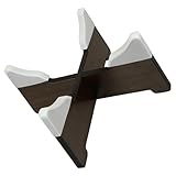 Kisangel Handpan Stand Wooden Tongue Drum Holder for Percussion Instruments Adjustable Display Rack