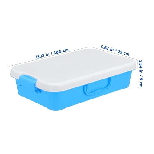 Boîte à sable portable et bac de rangement 2 pièces au design compact Yardwe - 3
