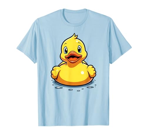 Disfarce de pato carnaval bonito pátio amarelo t-shirt, Azul, Pequeno