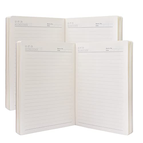 ADOUNOTES Lined Journal Notebook Refill A5 Size College Ruled Journal Refill Paper 200 Pages 100Gsm Thick Papers Daily Use Refilled Paper (2 refills)