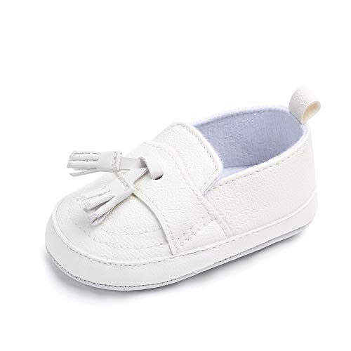 Enteer Baby Boys' Sneaker Tassel Moccasins Shoes White Us 3 #TOP16