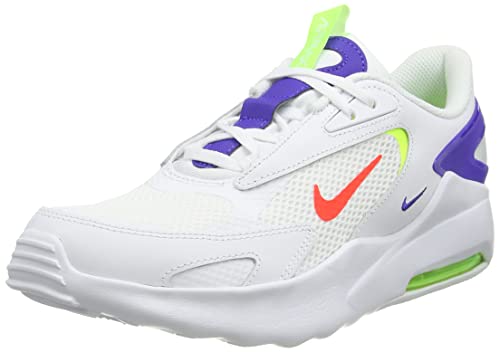 Nike Big Kid's Air Max Bolt White/Bright Crimson-Volt (CW1626 103) - 4