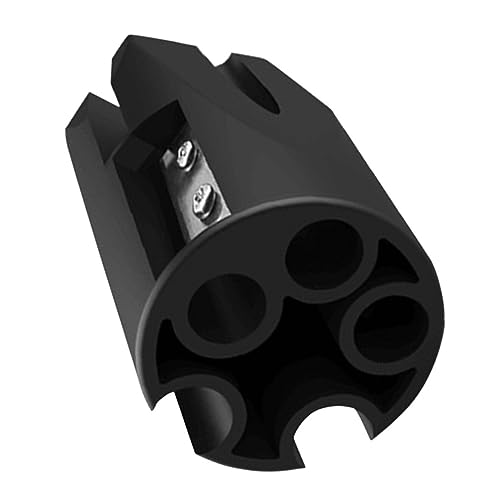 FOYTOKI Brow Pencil Sharpener Tool for Makeup Artists Unique Design for Precision Sharpening Extends Pencil Life Versatile Styles for Eyebrow Pencils Essential Cosmetic Supply