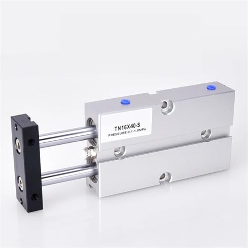 Vérin pneumatique TN32 anti-rotation pour alignement précis - 6