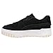 PUMA Womens Cali Dream Teddy Platform Sneakers Shoes Casual - Black - Size 9 M