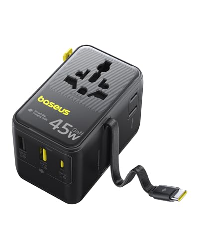 Baseus Picogo Power Bank Ultra Slim 5000mAh 45W Adaptador Viaje miniatura 6