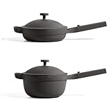 Our Place Mini Home Cook Duo - 8.5" Always Pan & Small Perfect Pot Bundle | Multi-Functional Cookware Set Replaces 18 Pieces | Char
