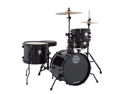 Ludwig lc178 x Pocket Kit Black Sparkle – Set de batterie - Les Beatles, Paul McCartney, John Lennon, RIngo Starr, George Harrison Ludwig lc178 x Pocket Kit Black Sparkle – Set de batterie – Image 4