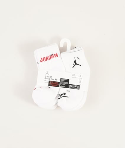 Chaussettes Jordan Legend Ankle lot de 6 pour garçon avec maintien renforcé