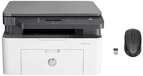Image of HP 136w All-in-One WiFi Laser Printers & HP 150 Wireless Mouse Combo