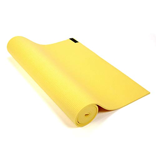 Tapis de yoga Wai Lana bouton d'or pour studio et séances maison