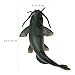 Gadpiparty Catfish Toy, Imitated Catfish Ornament Realistic Fake Fish Toy for Kids Educational Play Home Decoration Cake Topper 5.5 Inch