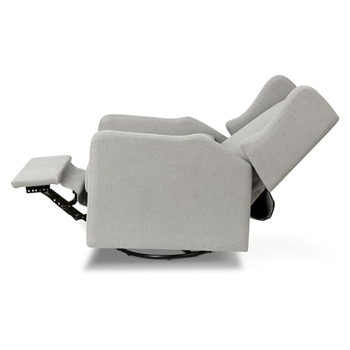Davinci F19587PFTGRY Carter'S By Davinci Arlo Recliner And Swivel Glider In Performance Grey Linen thumb #9