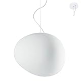 suspension foscarini  Foscarini Suspension Gregg moyenne 1 lumière E27 Ø 31 cm