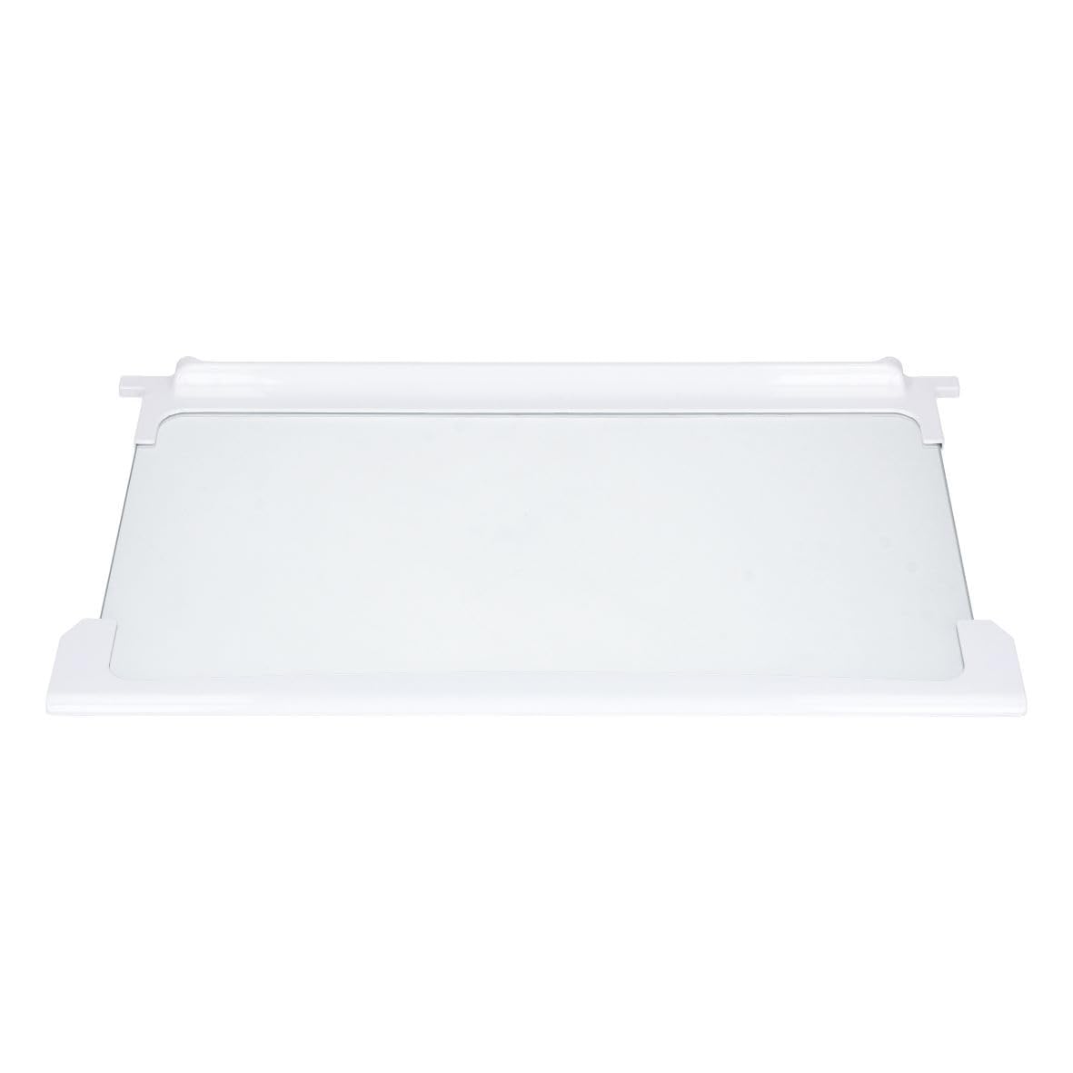 easyPART Kompatibel/Ersatz für Beko 4312240400 Glasplatte mitte für Kühlteil 495x297mm mit Leisten für KühlGefrierKombination