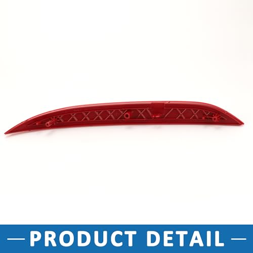 Image of Rear Right Side Bumper Reflector No.92406A7000 Bumper Reflector Side Marker for Kia Forte 2014-2016 Red