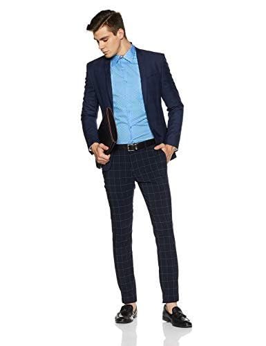 Image of Diverse Men's Cotton Printed Full Sleeve Regular Formal Shirt