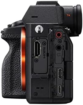 Sony Alpha 7 IV | Full-Frame Mirrorless Camera (33MP, Real-time autofocus, 10 fps, 4K60p, Vari-angle touch screen, Large capacity Z battery), Black