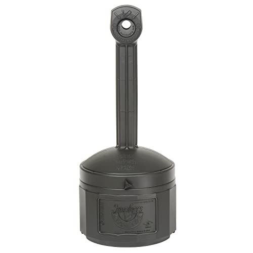 Justrite Cease-Fire Cigarette Butt Receptacle - 16-1/2