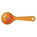 Carlisle Measure Miser 2 1/2 oz Orange Short Handle Perforated Portion Control Spoon - 7"L
