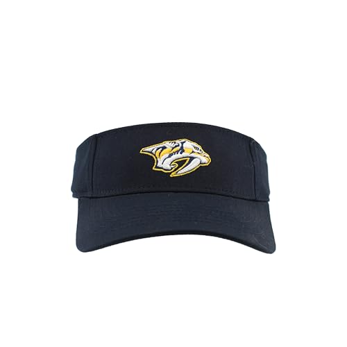 Image of ZHATS NHL Unisex-Adult NHL Officially Licensed Visor Drill Icon Team Color