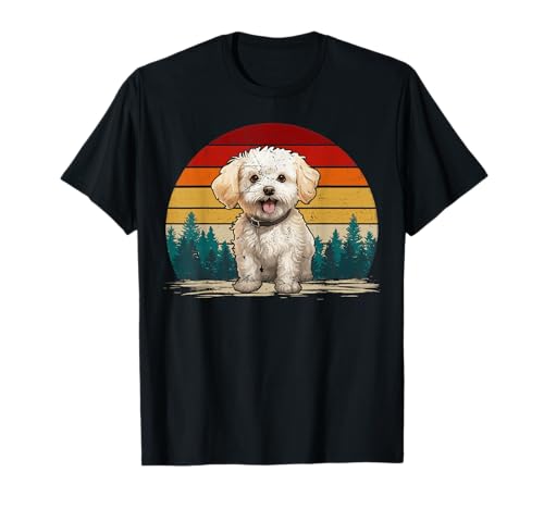 Maltipoo Dog Vintage Style Distressed Retro Maltipoo T-Shirt