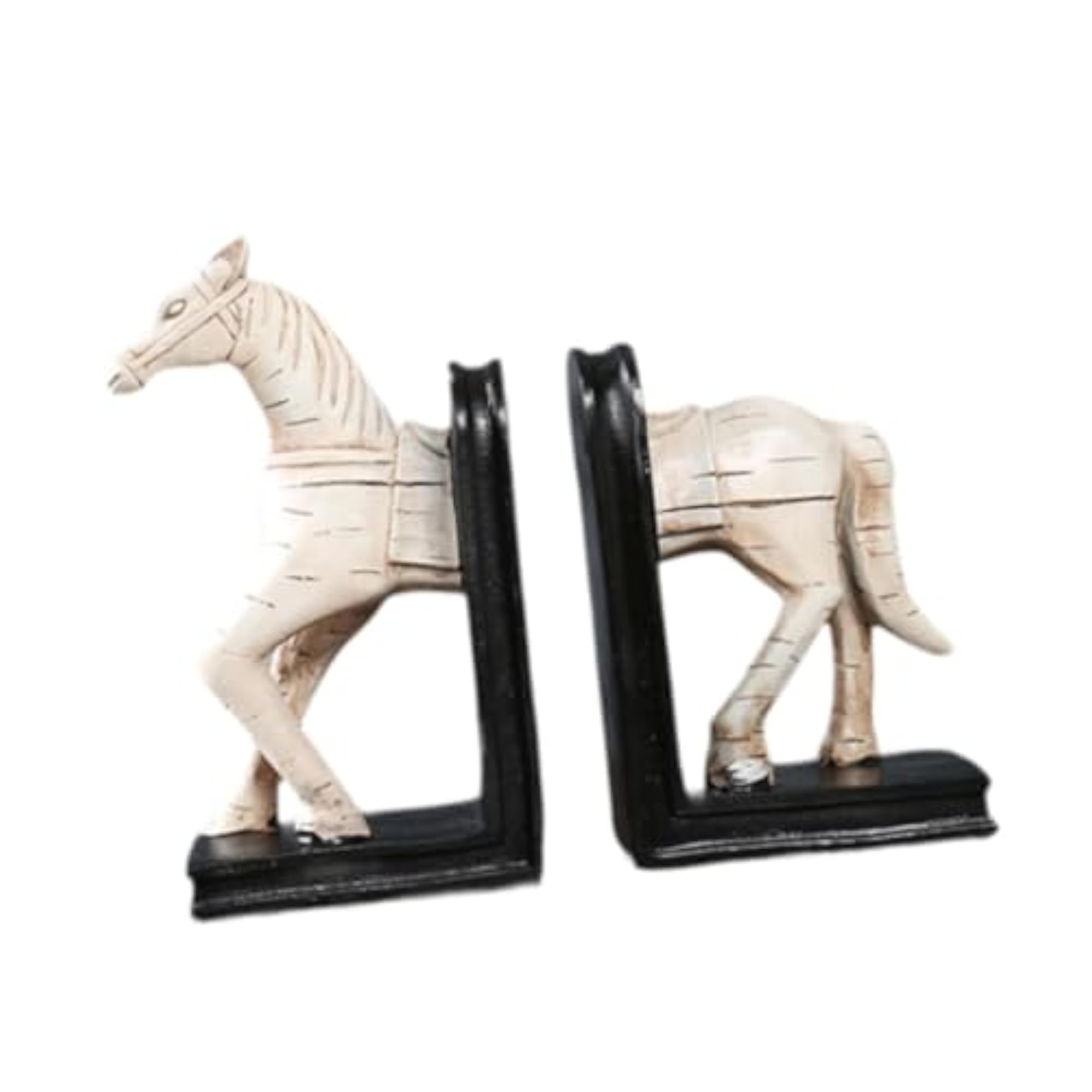 Horse Decorative Resin Bookends for Living Room